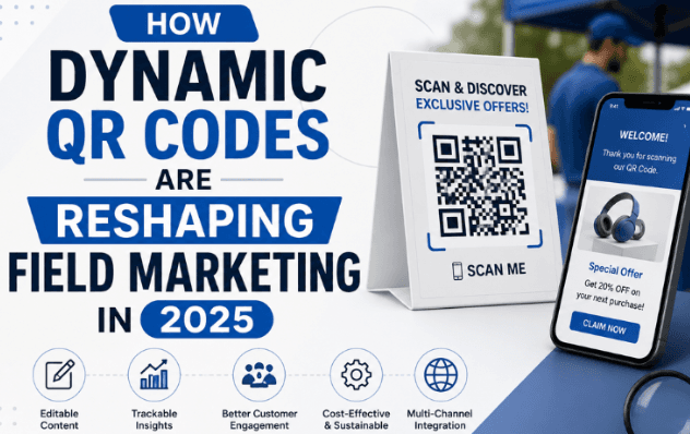 How Dynamic QR Codes Are Reshaping Field Marketing in 2025