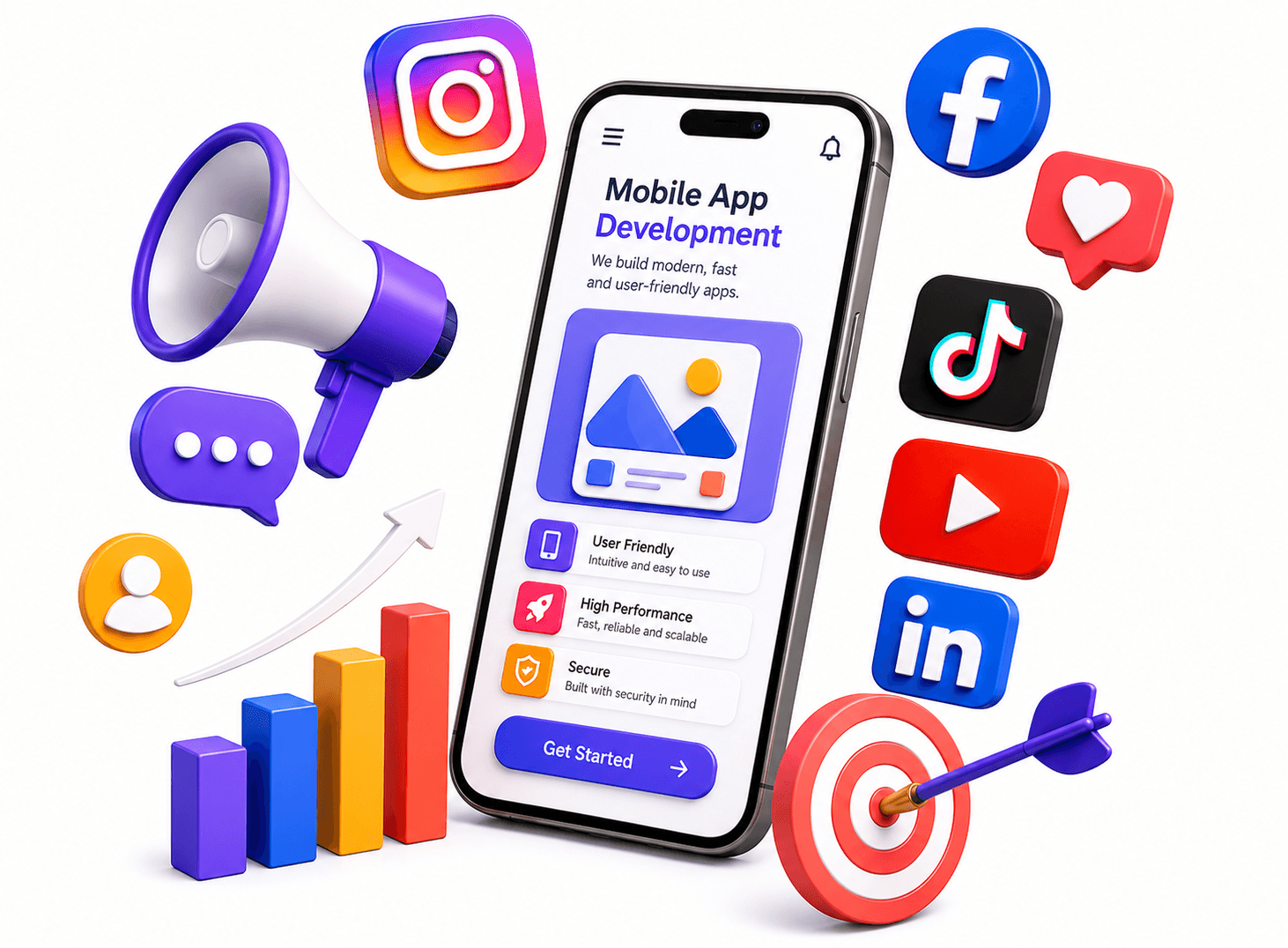 Mobile app development showcase by SeyfertInfo Tech