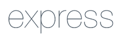 Express.js layout logo