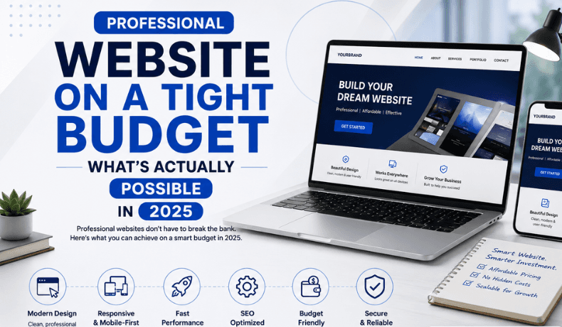 Professional Website on a Tight Budget: What's Actually Possible in 2025