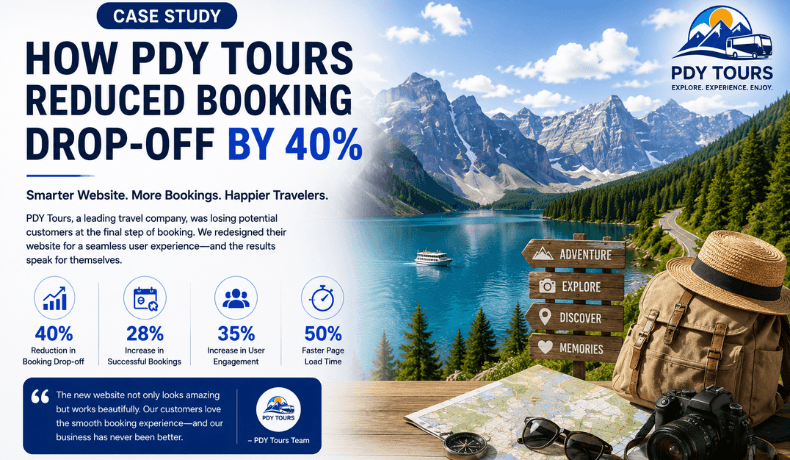 Case Study: How PDY Tours Reduced Booking Drop-off by 40%