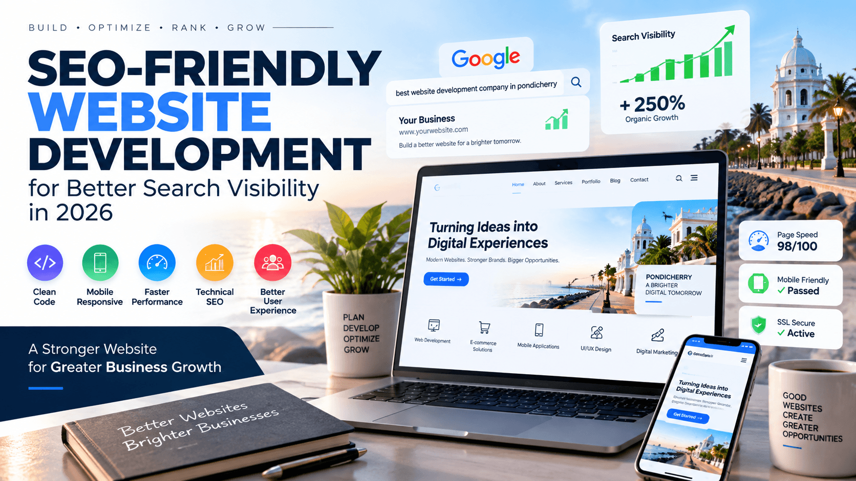 SEO-Friendly Website Development for Better Search Visibility in 2026