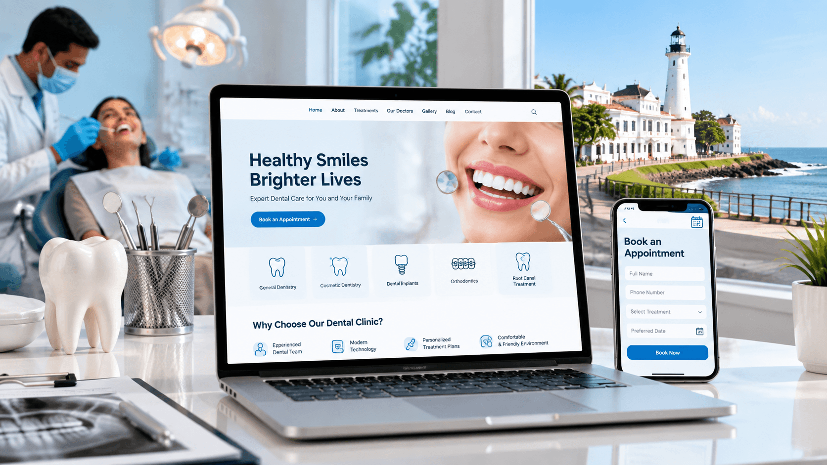 Best Dental Clinic Website Making Company in Pondy