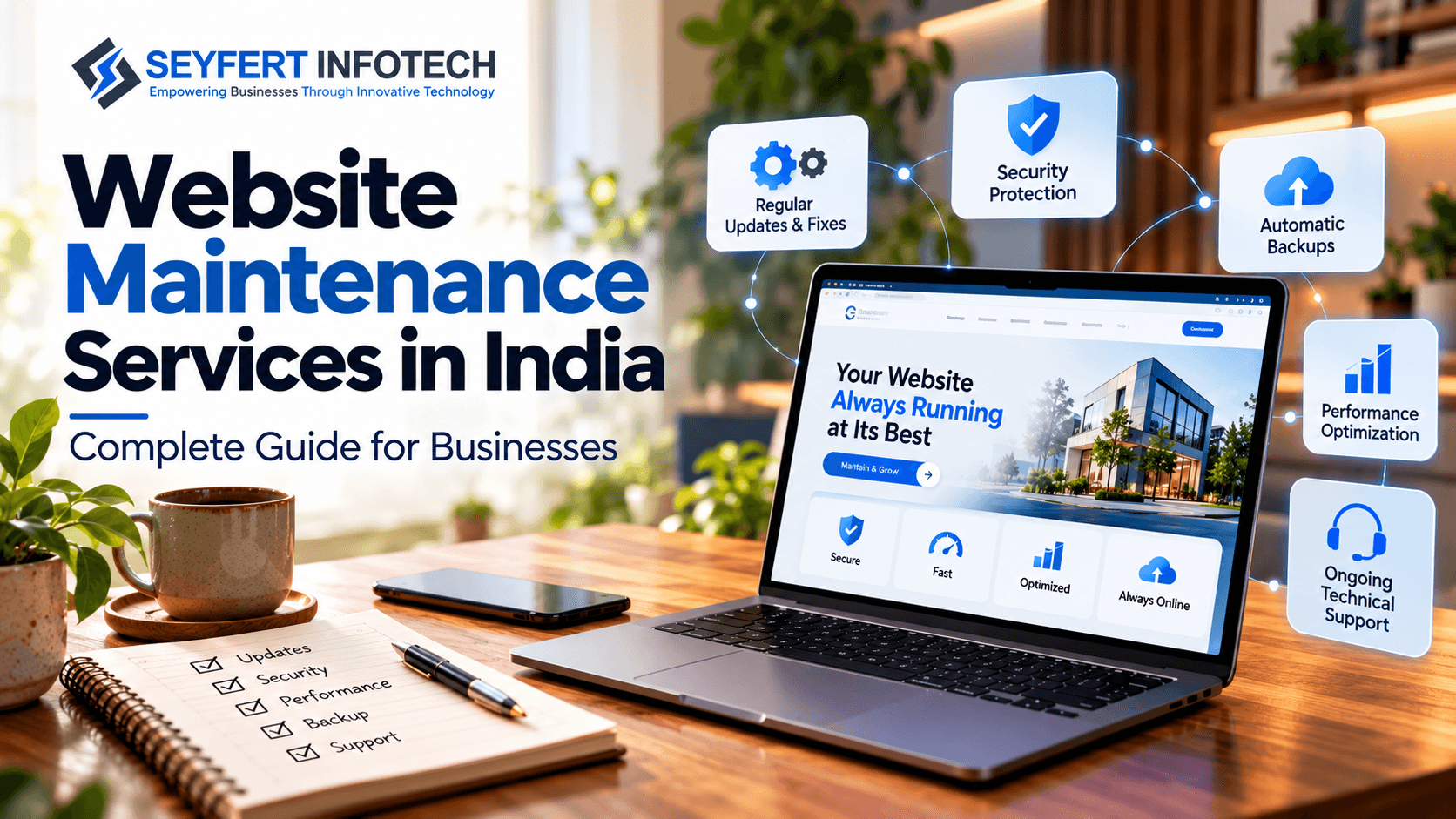 Website Maintenance Services in India for Secure Business Websites