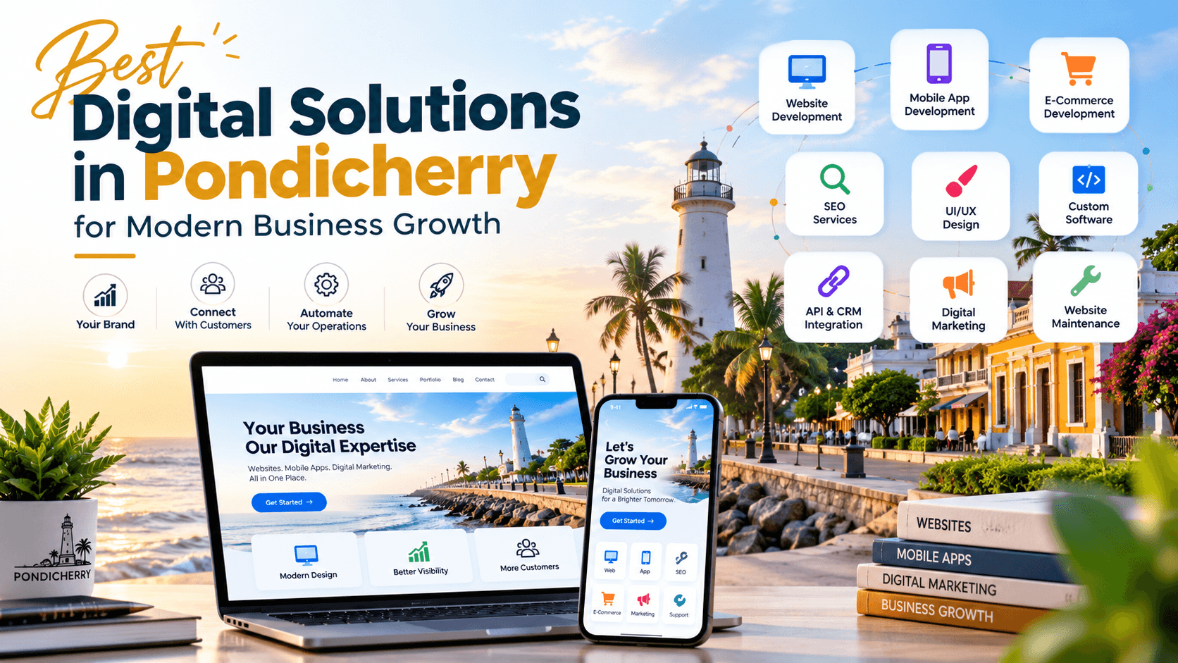 Best Digital Solutions in Pondicherry for Modern Business Growth