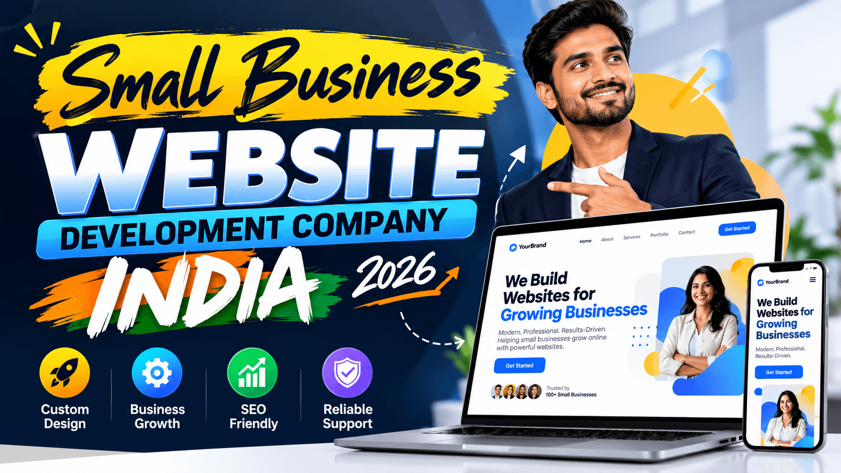 Small Business Website Development Company in India for Growth