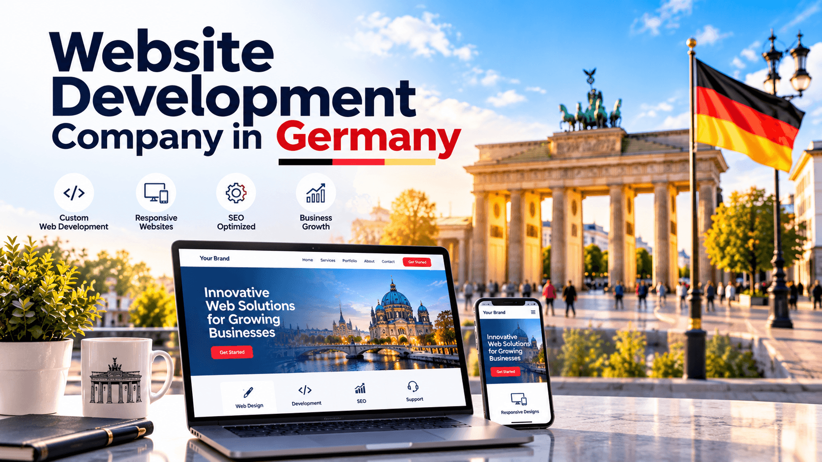 Website Development Company in Germany: Services, Costs and Benefits