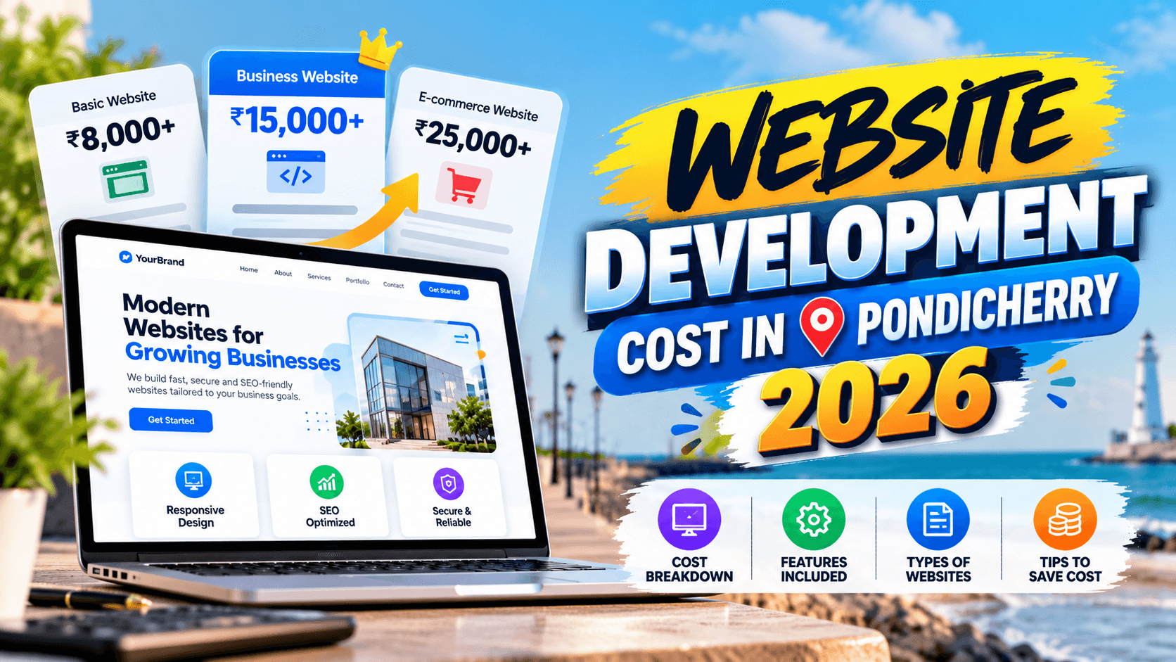 Website Development Cost in Pondicherry: Complete 2026 Guide