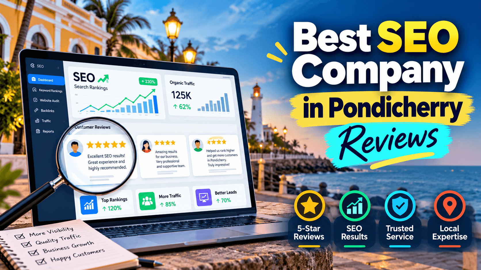 Best SEO Company in Pondicherry Reviews: Complete 2026 Guide