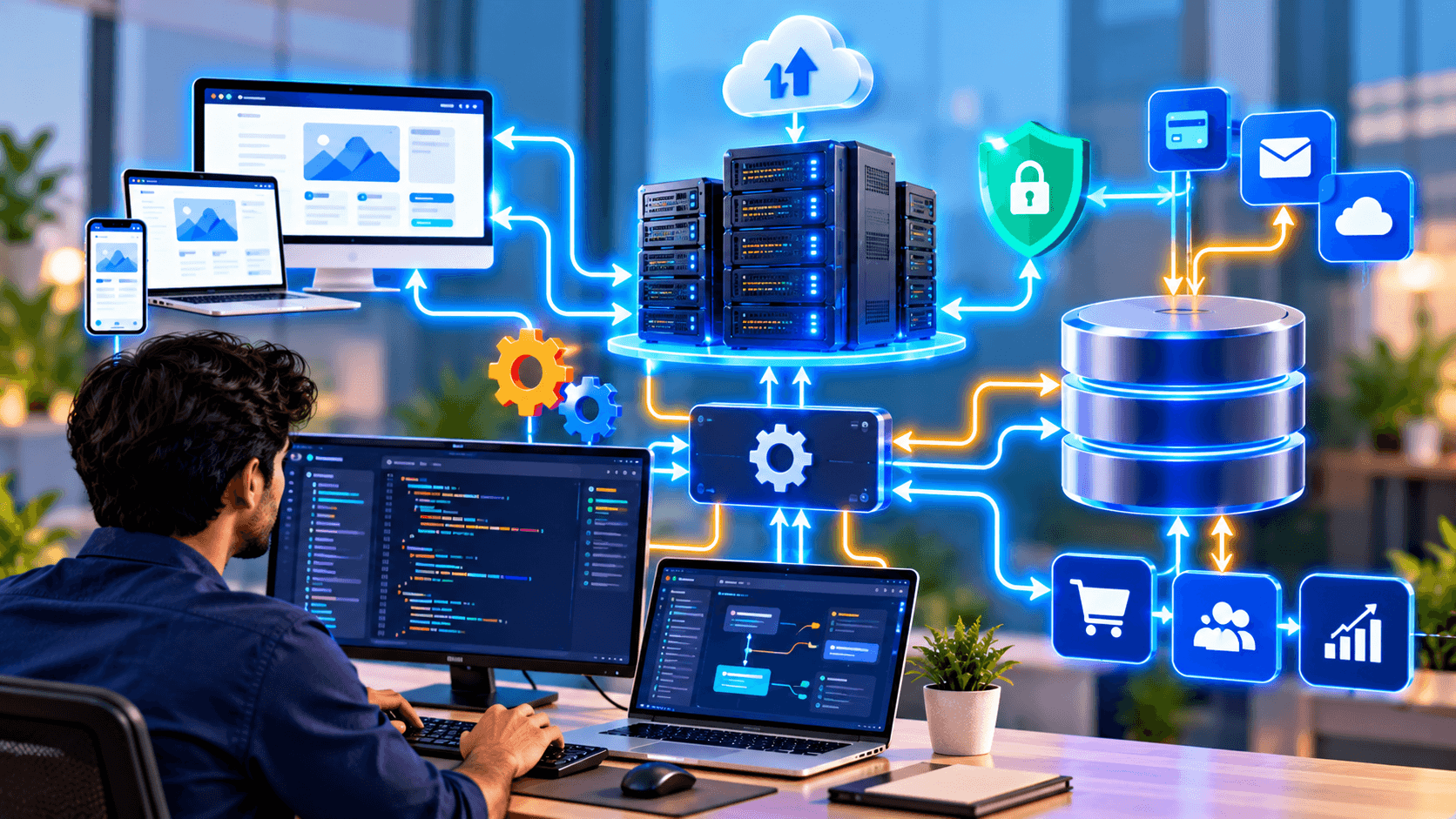 What Is Backend Development? How Servers, APIs, and Databases Power Modern Applications