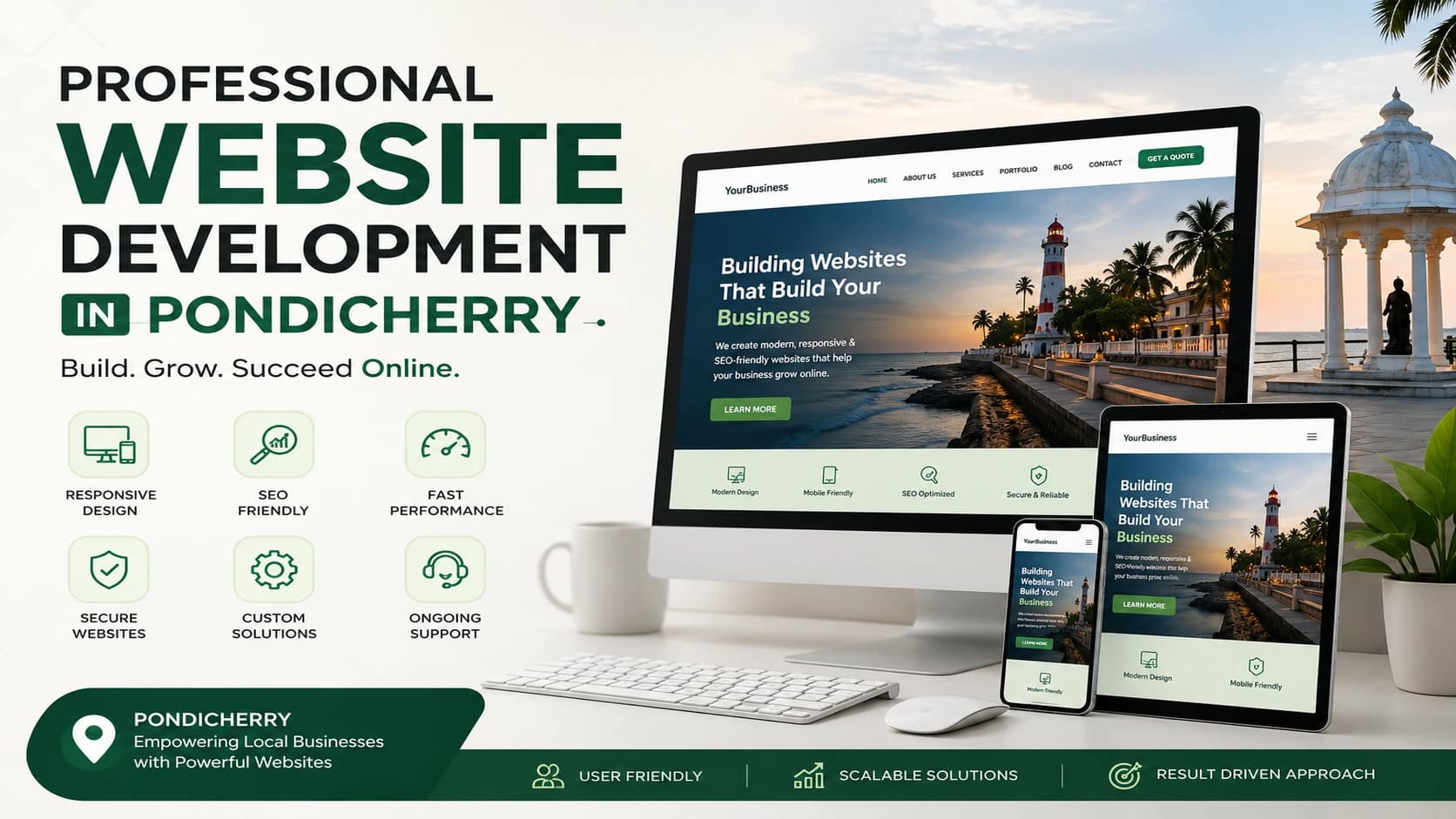 Professional Website Development in Pondicherry