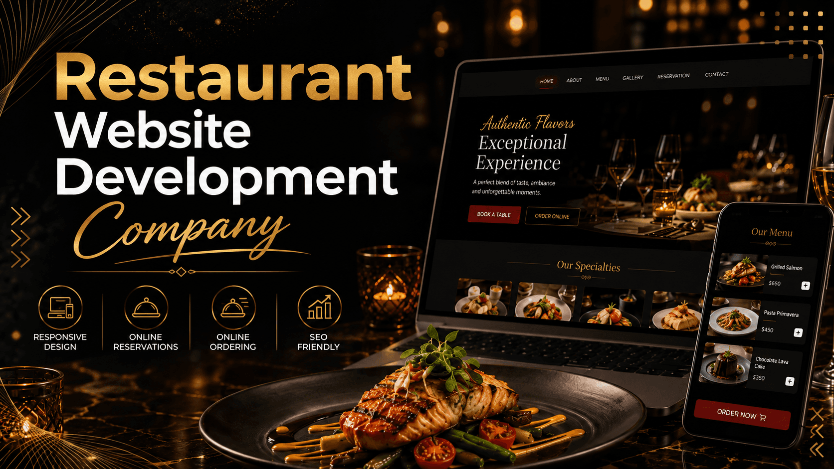 Restaurant Website Development Company in Pondicherry: Build a Website That Attracts More Diners