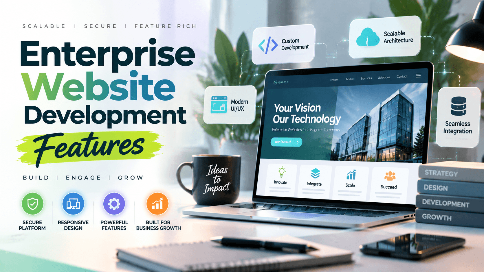 Enterprise Website Development Features India: Essential Capabilities for Businesses