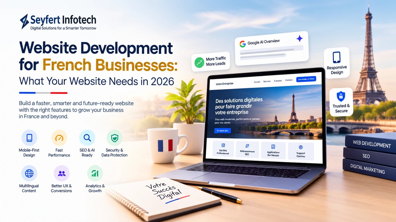 Website Development for French Businesses: What Your Website Needs in 2026