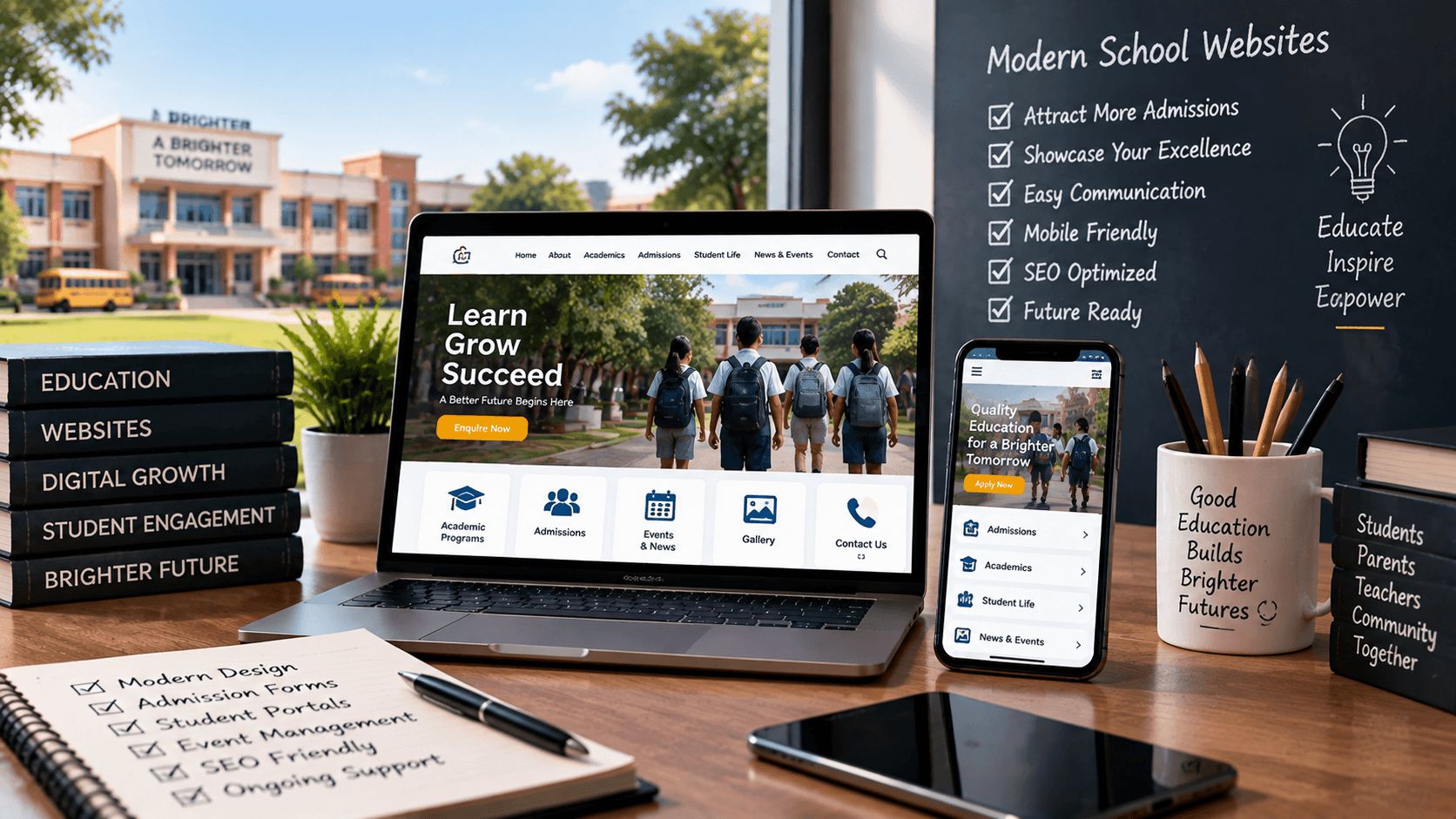Best School Website Building Company in India