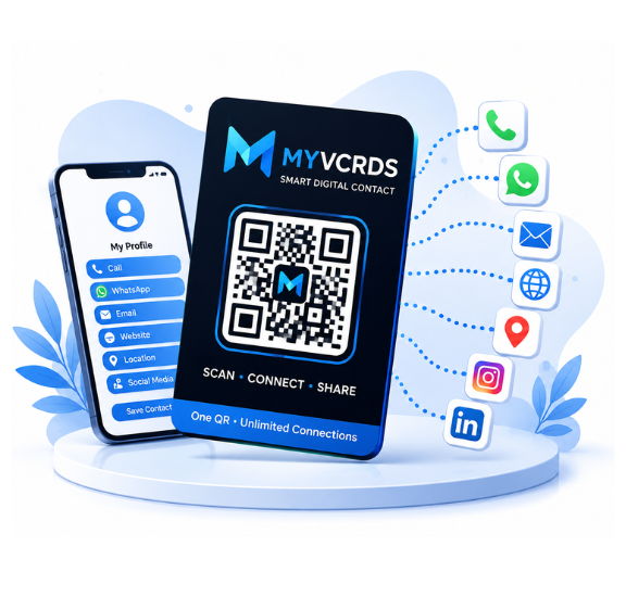 Scanning myVCRDS Personal QR Profile